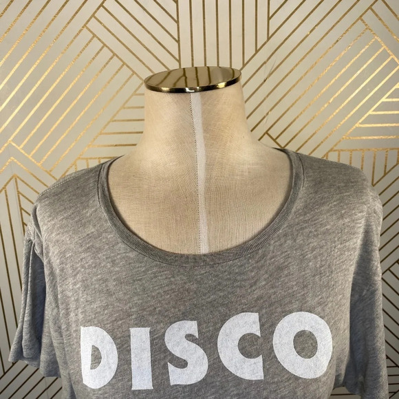 Wildfox Disco‎ Nap Queen Tee Shirt in Gray - Picture 3 of 8